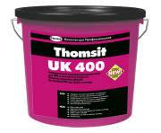 Thomsit UK 400. Универсальный водно-дисперсионный клей для текстильных и ПВХ покрытий