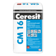 Ceresit СМ 16. Эластичный клей для плитки для наружных и внутренних работ 