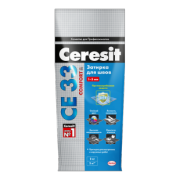 Ceresit СЕ 33 Comfort. Затирка для узких швов (до 5 мм)